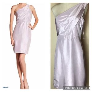 J.CREW Cassie Bridesmaid  Dress One Shoulder Violet 12